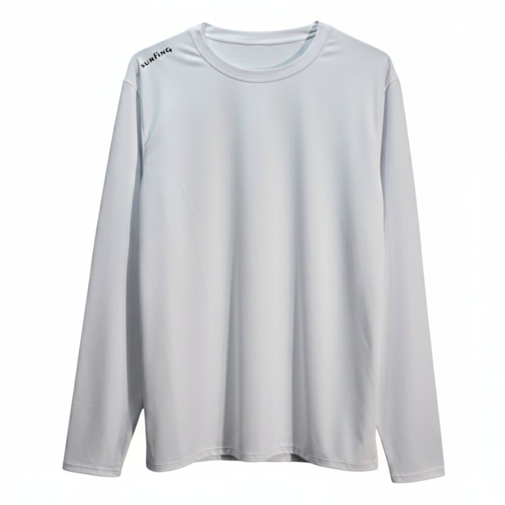 NWT | Angel Season White Long Sleeve Surfing Shirt | Rash Guard | Plus Size | 2X